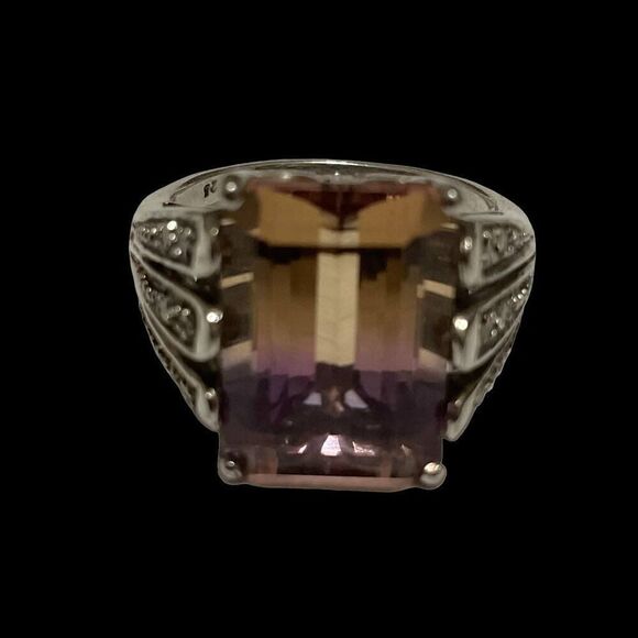 Diamond Tourmaline Ring - Picture 7 of 15
